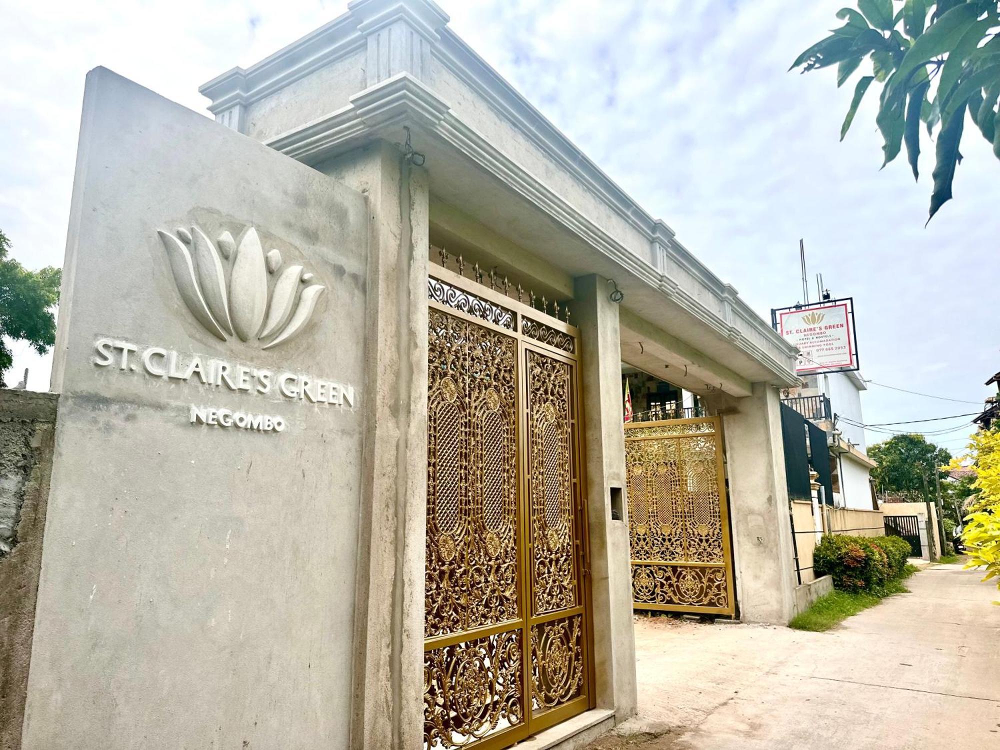 St Claire'S Green Negombo Hotel & Hostels מראה חיצוני תמונה